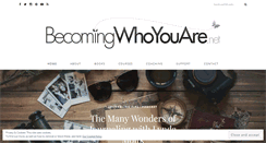 Desktop Screenshot of becomingwhoyouare.net